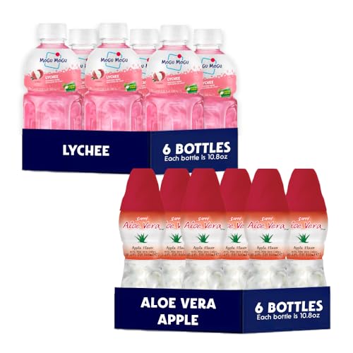 Amazon.com : Mogu Mogu Lychee & Aloe Vera Apple Juice – Chewy